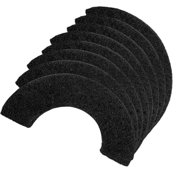 Trianu 8 Pack Carbon Filters Compatible with Model 4, Cat Litter Box Filters Replacement to Keep Home Fresh Cleaner Smelling