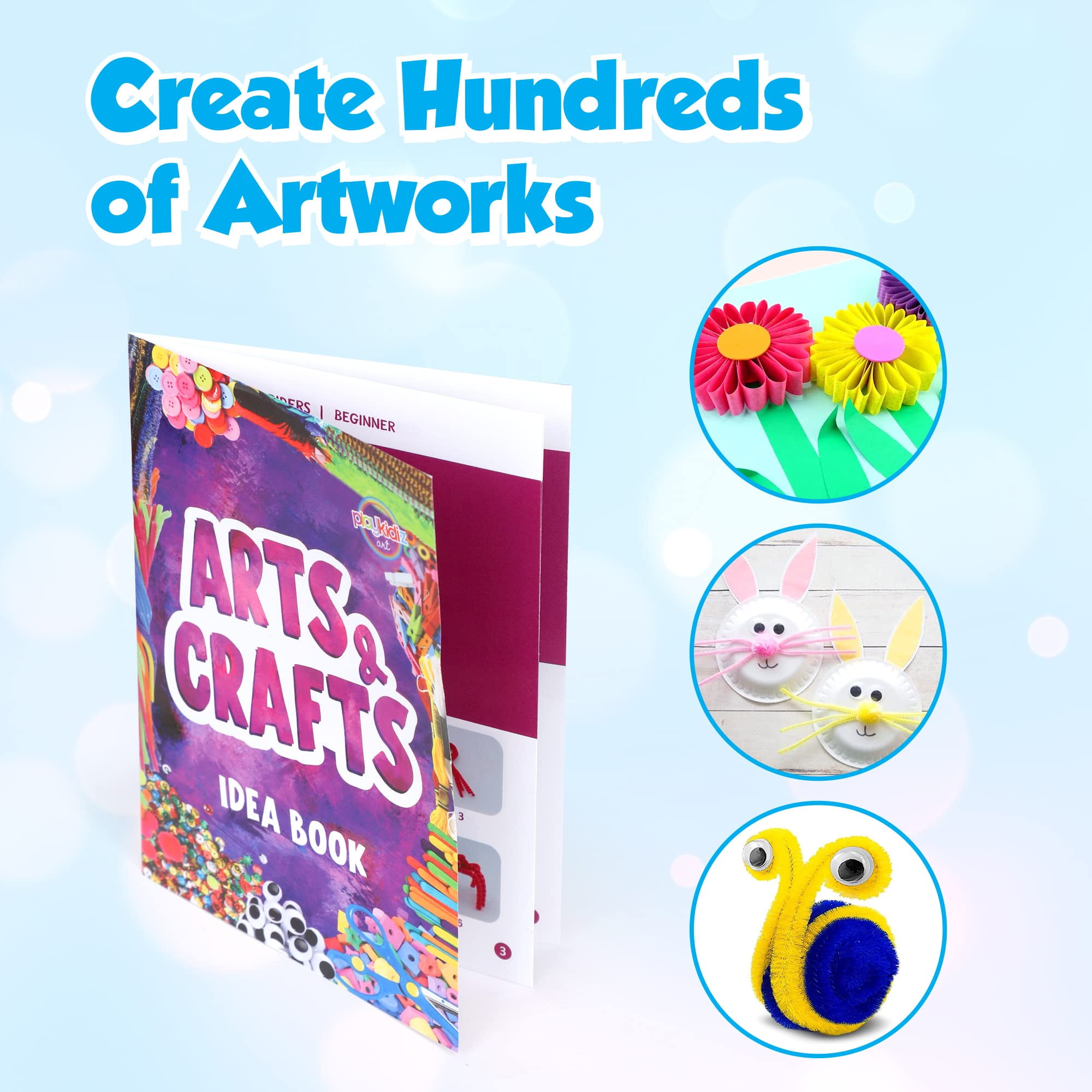 iStarcas Art Supplies, 325pcs Art kit, Drawing Supplies, Art Set, Art Kits  for Kids 4-6 6-8 9-12 Girls Boys Teens