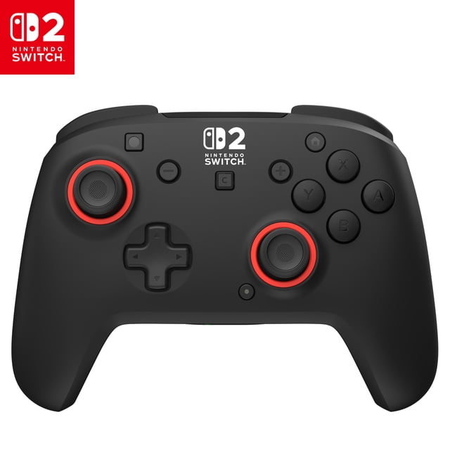 Turtle Beach Rematch Wireless Gaming Controller (Black) - Officially Licensed for Nintendo Switch 2, Nintendo Switch - Customizable, Rechargeable Battery