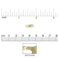 thumbnail image 2 of Jewelry Lobster Claw Clasp 10x4mm 14 Karat Solid Yellow Gold, 2 of 2