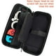 thumbnail image 3 of Negro - Estuche de transporte de 1 pieza para Nintendo Switch/OLED Switch (consola no incluida) - compatible con adaptador de corriente - carcasa rígida a prueba de golpes, 3 of 5