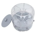 thumbnail image 2 of Seau Alimentaire Rotatif D'une Capacité de 13,2 Lb, Récipient de Stockage de Riz Transparent et Hermétique avec Distributeur à 6 Grilles pour la Cuisine Domestique (gris), 2 of 14