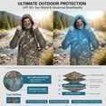 thumbnail image 7 of RPOVIG Camo Hunting Long-Sleeve Hooded Sweatshirt for Men UPF 50+ Fishing Hiking Camp Shirt,S-3XL, 7 of 7