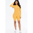 thumbnail image 2 of Ribbed Mock Neck Romper, 2 of 10