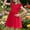 Red, variant on Fesfesfes Girls Spring and Summer Sleeveless Dress Ruffle Hem Casual Party Wear Princess Style Flowy Comfortable Kids Fashion Toddler Dress(Purple,9-10 Years)
