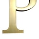 thumbnail image 3 of Letras Inglesas Pegatinas Pared 20 Cm Calcomanías 3d Acrílico para Del (p), 3 of 9