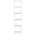 thumbnail image 3 of Evelyn&Zoe Cortland 18" Wide Rectangular Bookcase, White, 3 of 7