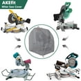 thumbnail image 6 of ABPETE Miter Saw Cover,Waterproof & Dustproof Portable Table Saw Cover for Most Miter Planers,28.3''L x 24''W x 28.3''H-Gray, 6 of 14