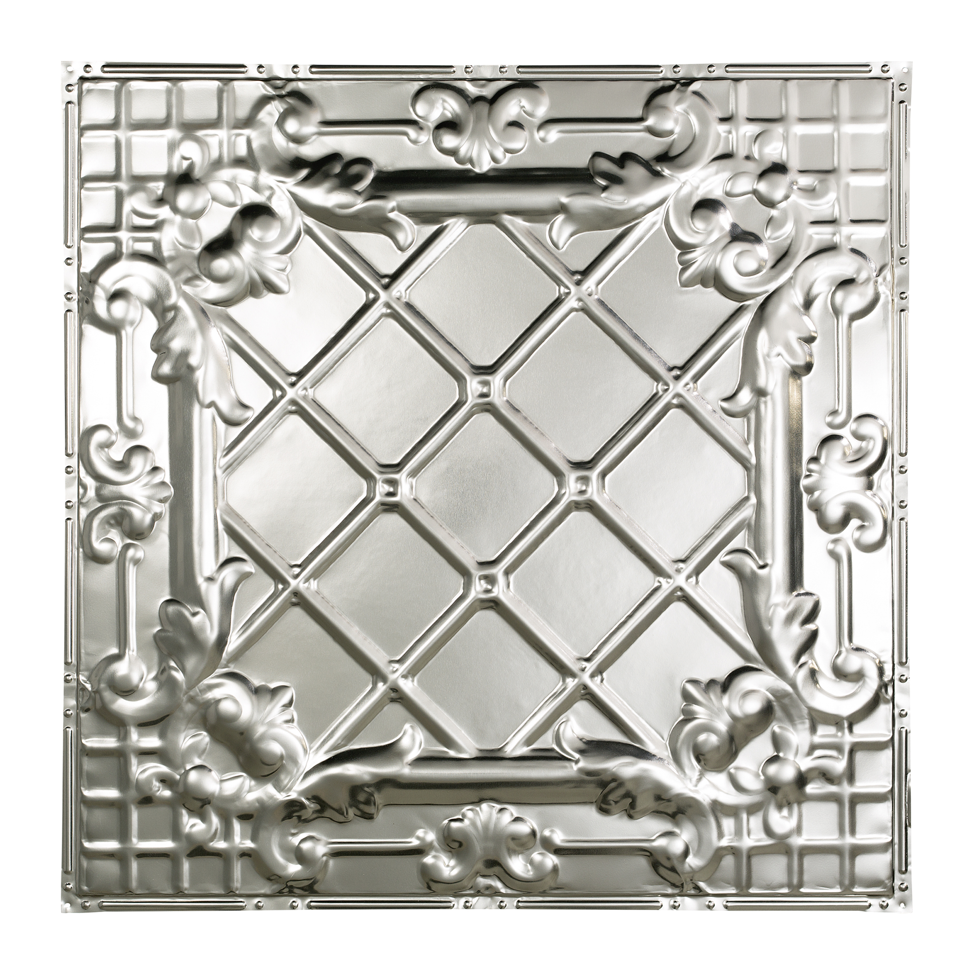 Great Lakes Tin Toledo Clear NailUp Ceiling Tiles Package of Five