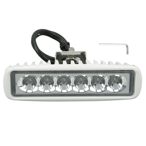 Luz de trabajo LED para barco de 12V a 24VDC IP67 luz brillante impermeable a prueba de golpes para coches yates iluminación exterior luz blanca/12W Jadeshay A