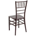 thumbnail image 2 of 2 Pk. HERCULES Series Mahogany Resin Stacking Chiavari Chair, 2 of 8