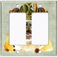 thumbnail image 6 of Metal Light Switch Plate Cover Cute English Bulldog Green Fedora Outfit DOG013, 6 of 13