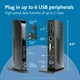 thumbnail image 2 of Estación de acoplamiento Kensington USB 3.0 de doble pantalla K33972US, 2 of 5