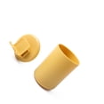 thumbnail image 1 of Naiovety 1 Juego de soporte para cepillo de ABS PP, autoadhesivo, secado sin perforaciones, colgador de taza para baño y hogar, accesorios de Almacenamiento y organización del hogar Amarillo Naiovety HA080121-02, 1 of 1