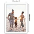 thumbnail image 7 of Americanflat 5" x 7" Picture Frame - Modern Design, Shatter-Resistant Glass, PVC Frame - White, 7 of 7