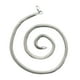 thumbnail image 1 of Collar de cadena de Serpiente Plana Qarigey de plata elegante y versátil de metal 50cm, 1 of 6