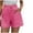 Hot Pink#shorts for women trendy, variant on PBNBP Womens Linen Shorts,Women's Bermuda Shorts Jersey Shorts with Deep Pockets 7" Long Shorts for Women Lounge Walking Athletic Plus Size