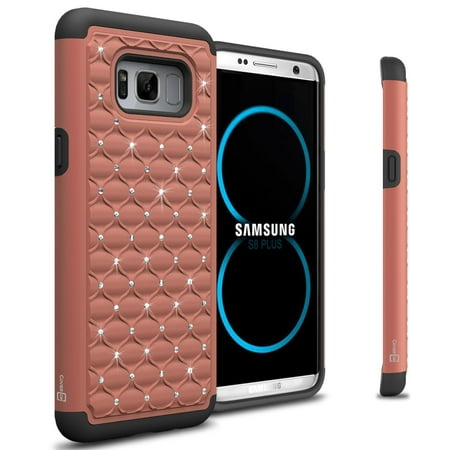 CoverON Samsung Galaxy S8 Plus Case, HexaGuard Series Hard Phone Cover