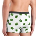 thumbnail image 4 of Men's Boxer Briefs, Bell Pepper cute Soft Comfy Mens Underwear Boxer Briefs Breathable With Widen Waist, 4 of 7