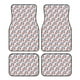 thumbnail image 1 of Fotbe Donkey Juego de 4 Tapetes para Auto con Estampado – Alfombrillas de Goma Reforzada, Diseño Antideslizante, Protección para Todo el Año – Vehículos, Autos, Camionetas y SUVs, 1 of 7