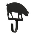thumbnail image 1 of Pig - Gancho de pared pequeño(WH-11-S) Village Wrought Iron WH-11-S, 1 of 1