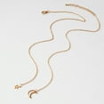 thumbnail image 6 of SPRING PARK Fashion Hollow Moon Star Pendant Necklace Simple Sparkling Clavicle, 6 of 8
