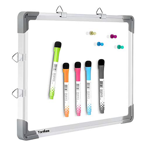 Small Dry Erase White Board Hanging Whiteboard for Wall Portable Mini Double Sided