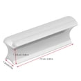 thumbnail image 2 of Guitar Slide Bar, Electric Guitar Stainless Steel Slide Bar Guitars String Slides Silver For Electric Guitar Accessories, 2 of 9