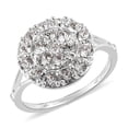 thumbnail image 1 of Anillo J Francis Cluster Crystal para mujer en plata, TCW 1ct(T) ShuxiuWang 8390613605887, 1 of 1