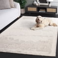 thumbnail image 3 of SAFAVIEH Harvest Mordikai Distressed Area Rug, Ivory/Gray, 4' x 6', 3 of 11