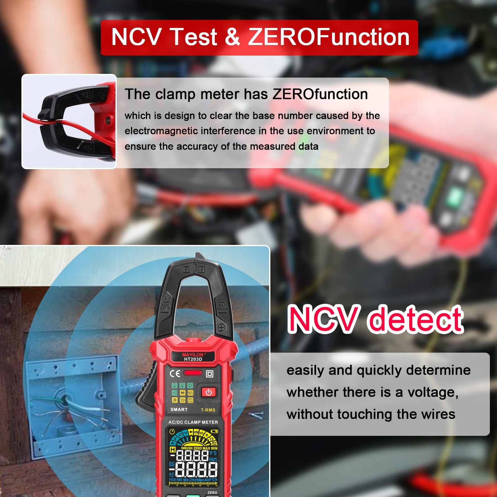 Multimeters,Clamp 600v Voltmeter 600v Voltmeter Tester Resistance Temperature Diodes Voltmeter Tester Amp 6000 60a Resistance Amp Volt Meter Tester Amp Volt Temperature Diodes Continuity Siuke