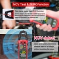thumbnail image 3 of Multimeters,Continuity 6000 60a Resistance Diodes Ncv Rms 6000 60a Resistance Temperature Rms 6000 60a Amp Volt Meter Volt Meter Ncv Meter Ncv Rms Voltmeter Tester Amp Clamp 600v Voltmeter, 3 of 6