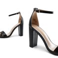 thumbnail image 4 of Sandalia DREAM PAIRS con Tacón Alto Grueso Negra Talla 7, 4 of 8