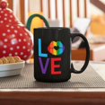 thumbnail image 6 of Funny Coffee Mugs The Lord Is My Shepherd And He Knows I''m Gay Ceramic Tea Cup LGBT Festival Party Customized Ceramic Mugs Gifts for Women Him Girlfriend Unisex 15oz Black, 6 of 6