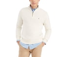 thumbnail image 1 of Jersey Tommy Hilfiger de manga larga de algodón con cierre de cremallera para hombre, 1 of 4