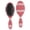 Red Christmas Geometric, variant on Red Christmas Folk Pattern Hair Brush,Girls Detangling Hair Brush,Glide Through Tangles with Ease for Wet & Dry Hair,8.8"X2.8"