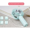 thumbnail image 4 of Dopebox Mister Hand Fan Cooling Personal Fan, Handheld Misting Fan, Rechargeable Clip On Fan, Portable Outdoor Fan, for Travel Home Office And Bedroom Use (Pink), 4 of 7