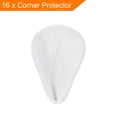 thumbnail image 3 of Protecteurs d'Angle, Lot de 16 20x20x36 mm - Protecteurs de Bords, Pare-Chocs d'Angle de Table en Forme de Goutte (Transparent), 3 of 5