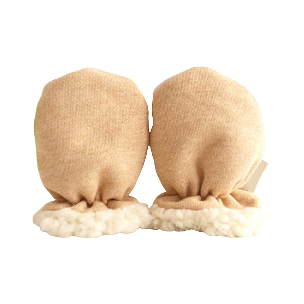 HOMEMAXS Antiscratch Infant Gloves Cotton Thickened Toddler Gloves