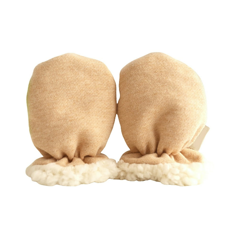 HOMEMAXS HOMEMAXS Antiscratch Infant Gloves Cotton Thickened Toddler