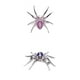 thumbnail image 1 of 2 Unids Crystal Rhinestone Spider Broche de Cuello Bufandas de La Joyería, 1 of 8