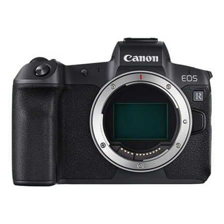 Canon - EOS R Mirrorless 4K Video Camera with RF 24-105mm f/4-7.1 IS STM Lens - Black