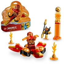 LEGO NINJAGO Kai’s Dragon Power Spinjitzu Flip 71777 Red Ninja Toy Building Set with Kai Minifigure, Gift for 6 year old Boys, Girls and Ninja Fans Who Love Buildable Action Figure Playsets