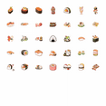 thumbnail image 2 of Adorable Stickers Food Stationery Stickers Cute Graffiti Decals for Laptops Notebooks Suitcases, 2 of 9