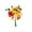 F, variant on PureCasa Artificial Flowers Autumn Faux Sunflower for Fall Thanksgiving, Festival Simulation Bouquet Household Plastic Fake Flower Ornaments, Welcome Home Decorations, 1PC, A, 17"x4"x2"