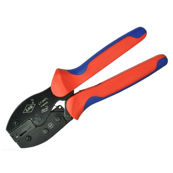 Outil de Couchage pour Cannelure de Câble Connecteurs 6.8mm2, Connecteur de Pince à Cannelure et Serpentin de Terminal Non Isolé, Largement Compatible