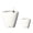 White + ABS+3, variant on LIANGKA Red 2‑Pack Smart Self‑watering Round Cone Planter Pots ABS with Water Level Indicator GRS Certified UV Frost Resistant for Indoor Outdoor Gardening