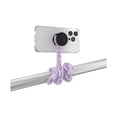 thumbnail image 1 of Soporte y soporte para teléfono PopSockets flexibles con motas de ciruela, 1 of 3