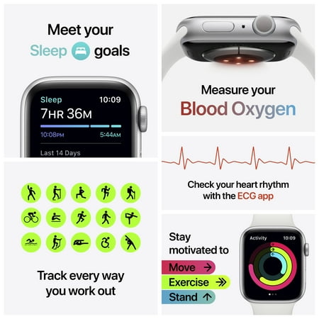 Apple Watch Nike Series 6 (GPS) 40mm Space Gray Aluminum Case with Anthracite/Black Nike Sport Band - Space Gray