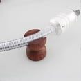 thumbnail image 3 of HiFi Audio Rosewood Insulation Wire Bracket Line Support Speaker Cable Stand Holder Foot Pads, 4 Pac, 3 of 5